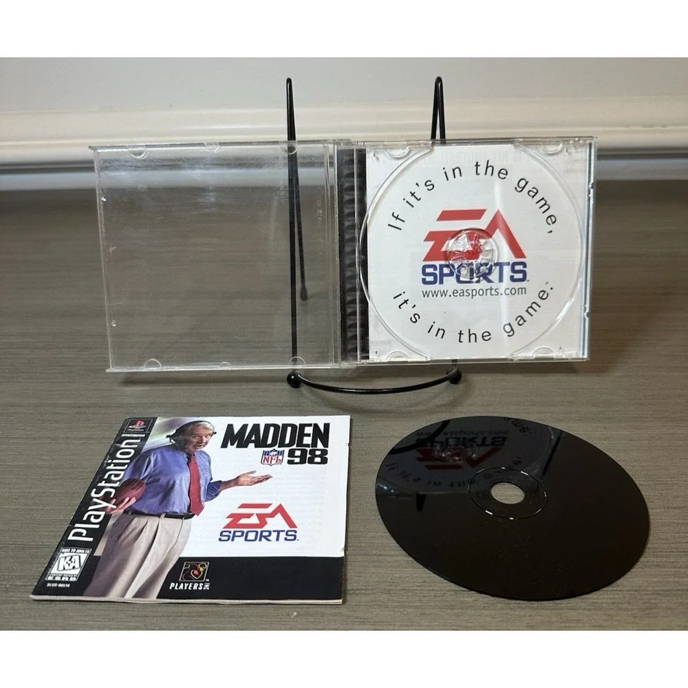 PS1 Madden Games Lot - Madden 97 CIB, Madden 98 CIB